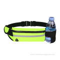 Outdoor Neoprene Waterproof Hiking Cycling Running Belt Waist Bag Sport Fanny Pack With Water Bottle Holder